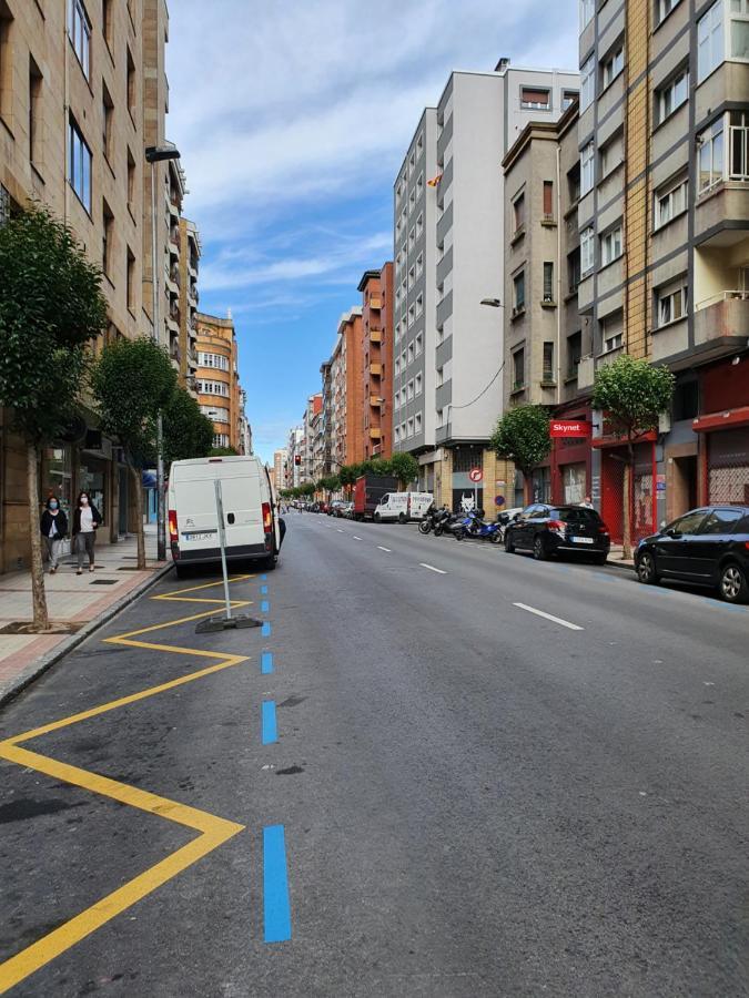 101A Apartamento Moderno Para 6 Personas Gijón Exterior foto
